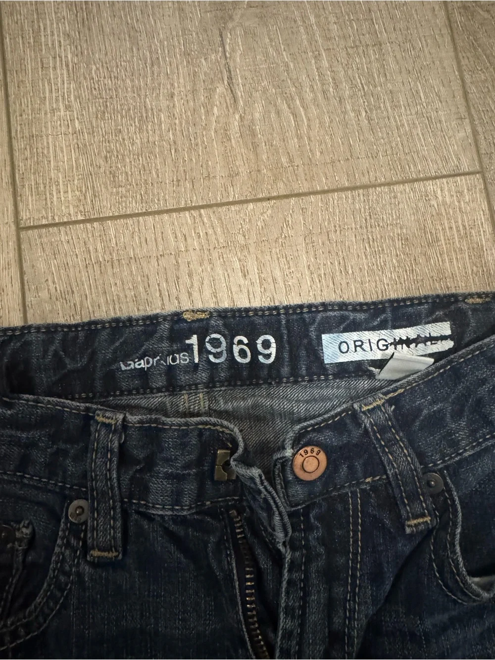 GAP Dark Blue Kids Bootcut Jeans